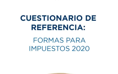 Formas necesarias para Impuestos 2020